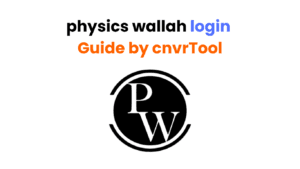 physics wallah login - Guide by cnvrTool