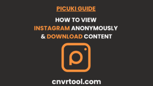 PICUKI GUIDE
