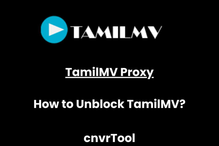 TamilMV Proxy How to Unblock TamilMV