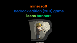 minecraft bedrock edition (2011) game icons banners
