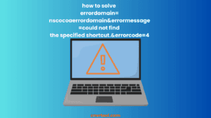 how to solve errordomain=nscocoaerrordomain&errormessage=could not find the specified shortcut.&errorcode=4