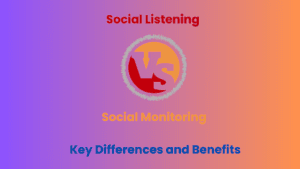 Social Listening vs Social Monitoring 1 Social Listening vs Social Monitoring: Understanding the Key Differences and Benefits