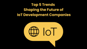 Top 5 Trends Shaping the Future of IoT Development Companies